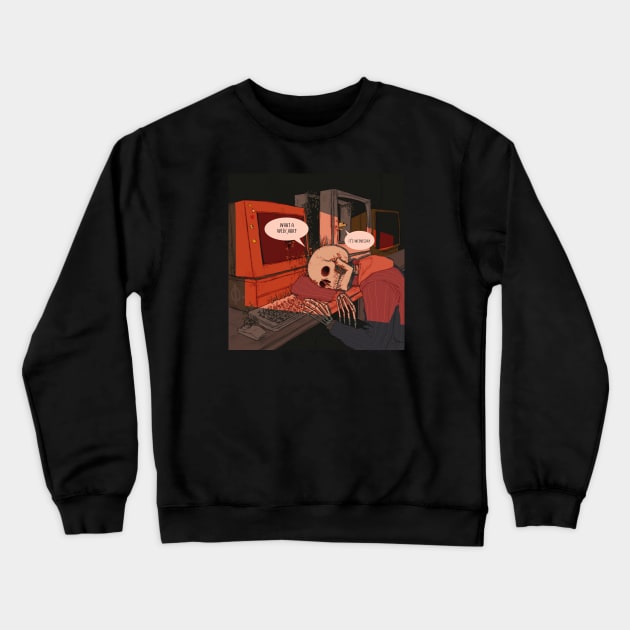 Miercoles Crewneck Sweatshirt by ungfio